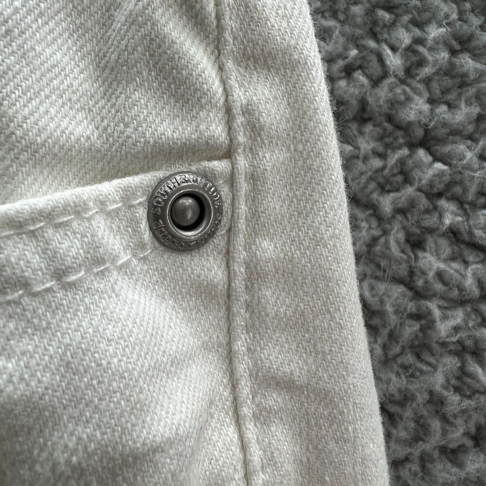 Southern Tide Women White Stretch Skinny Jean Resort Tapered size 29 - Picture 7 of 16